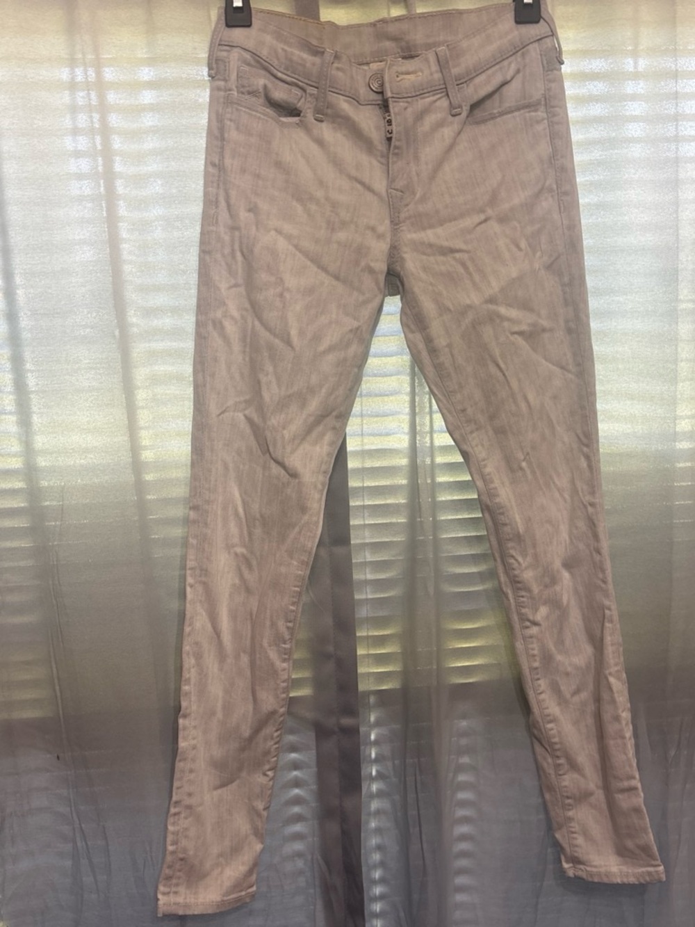 True Religion Women’s Skinny Jeans in Light Taupe